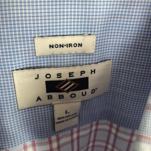 Joseph Abboud LS, botton down, shirt in L - Picture 3 of 3